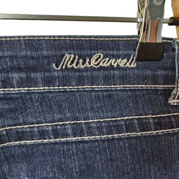 Carreli Women's Straight Leg Jeans Mid Rise, Double Stitch, Classic Fit, Size 31 - Picture 7 of 16